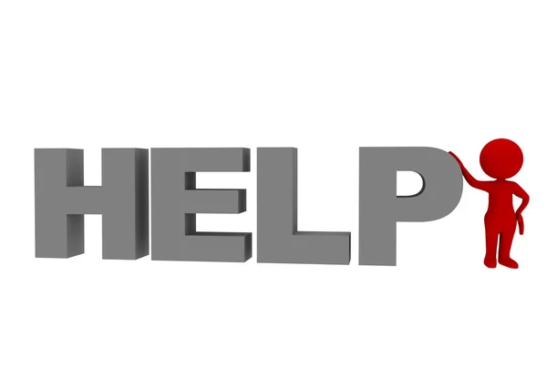 Ajudar a assistência — Fotografia de Stock