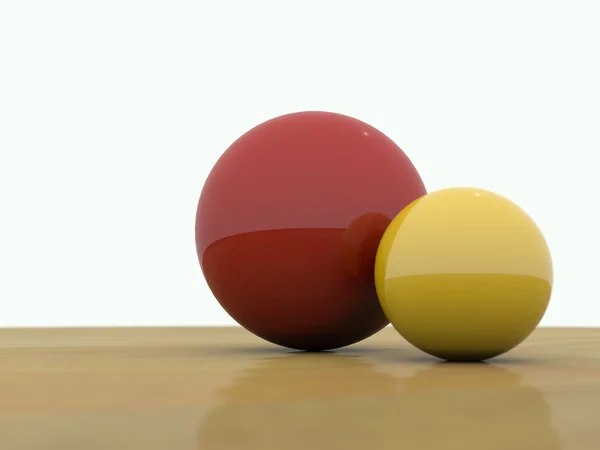 3 d のボール — ストック写真