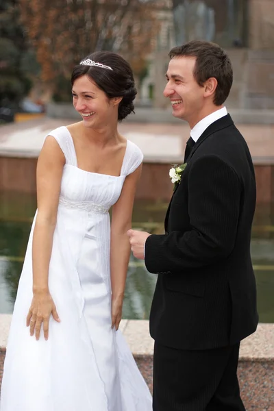 Happy newlywed — Stock Photo, Image