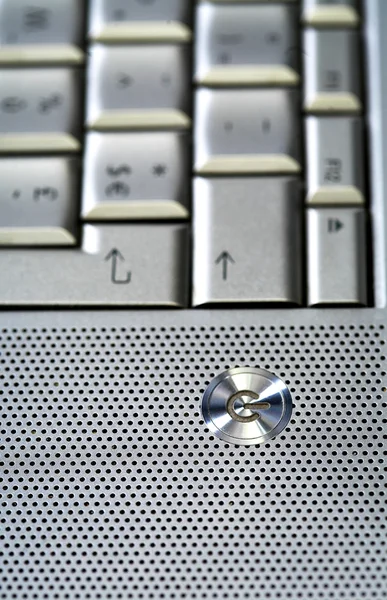 Nahaufnahme der Tastatur — Stockfoto