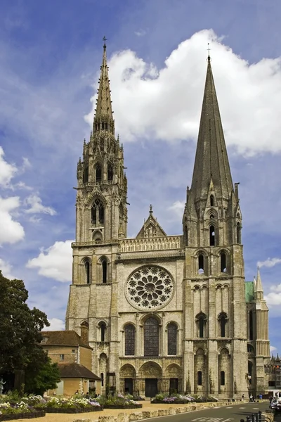 Kathedrale von Chartres lizenzfreie Stockbilder