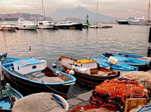 stock image The fishing port of Naples