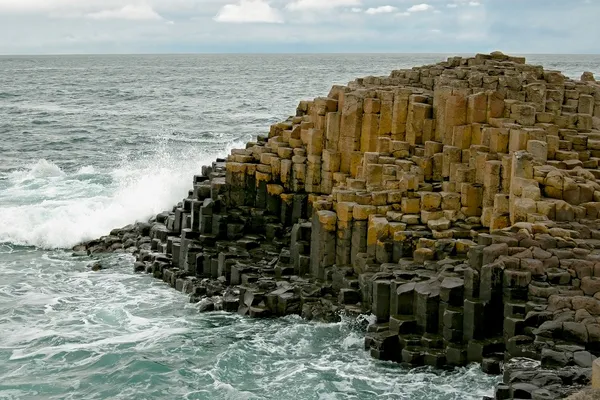 Giants Causeway Result Ancient Volcanic Activity — Stock Photo, Image
