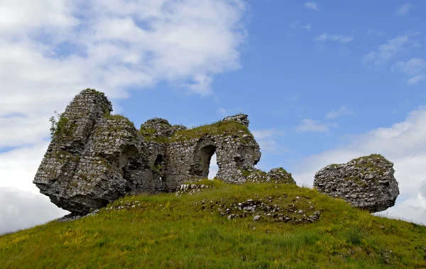 Clonmacnoise slottsruiner — Stockfoto