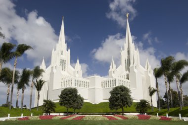 Mormon Temple - San Diego, California clipart