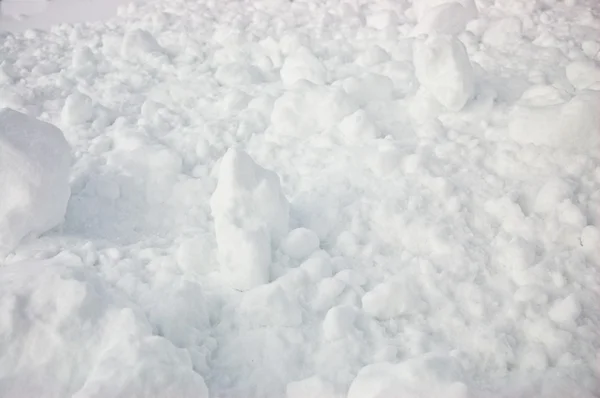 Trozos de nieve —  Fotos de Stock