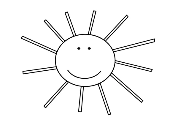 Funny Sun — Stock Photo, Image