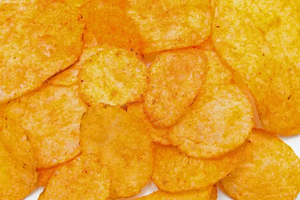 Krokante chips — Stockfoto