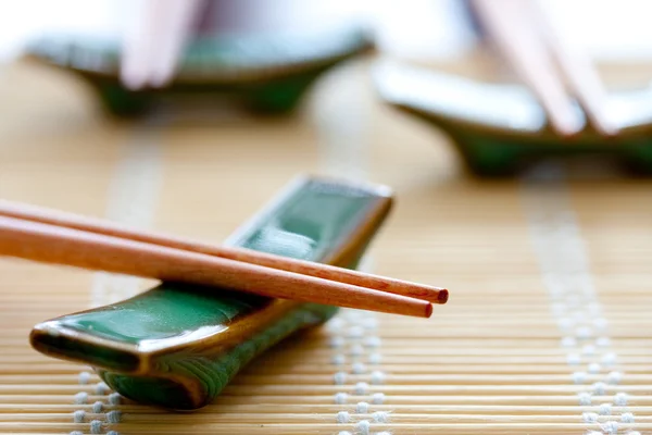 stock image Chopsticks on table matt