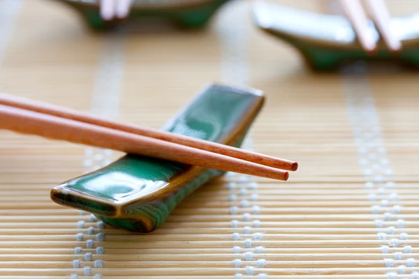 stock image Chopsticks on table matt