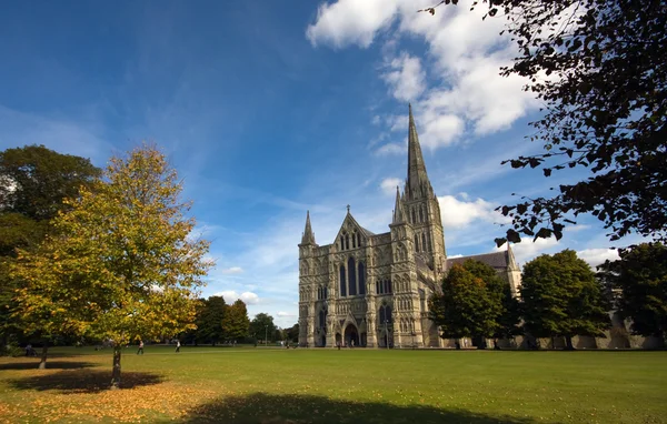 Cattedrale di Salisbury Fotografia Stock