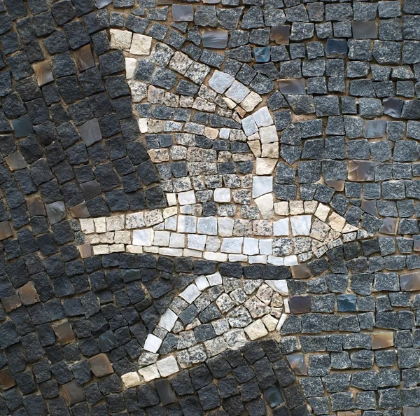 Uccello mosaico — Foto Stock