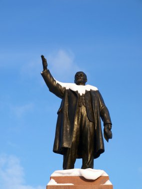 Monument for Lenin clipart