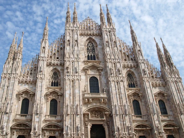 Duomo, Milánó, Olaszország — Stock Fotó