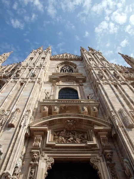 Duomo, milan, Itálie — Stock fotografie
