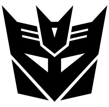 Transformers. Desepticon emblem clipart