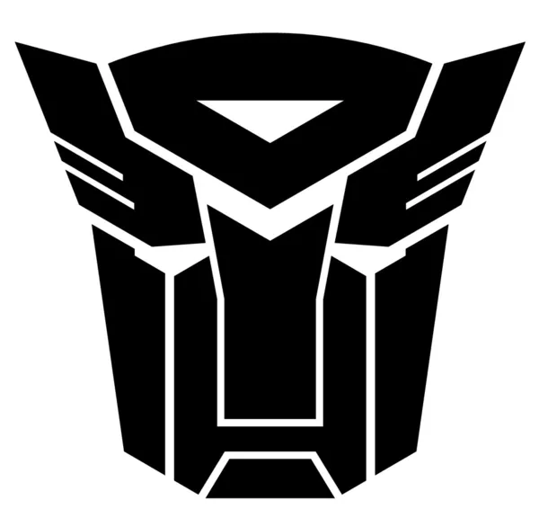 Transformadores Emblema Como Sinal Autobot — Fotografia de Stock