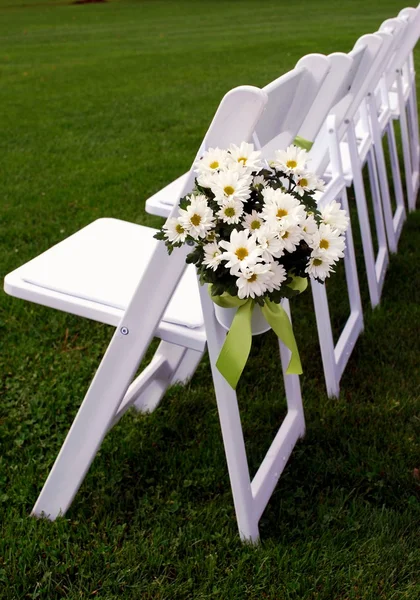 stock image Guest Chairs for Outdoor Wedding