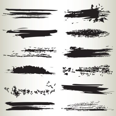 Line brushes 07 clipart