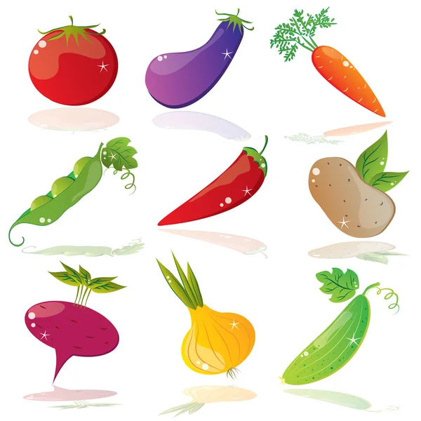 Овощи — стоковый вектор