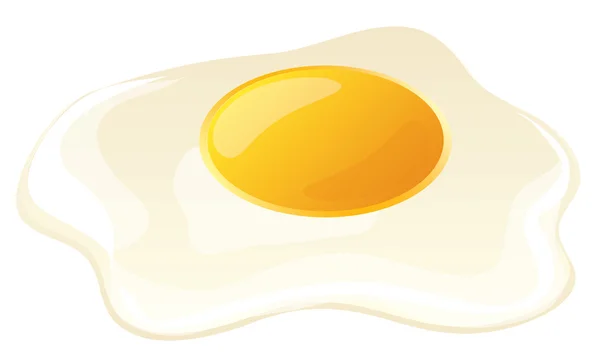 Huevos revueltos — Vector de stock