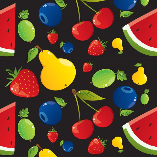 Textura de fruta — Vector de stock