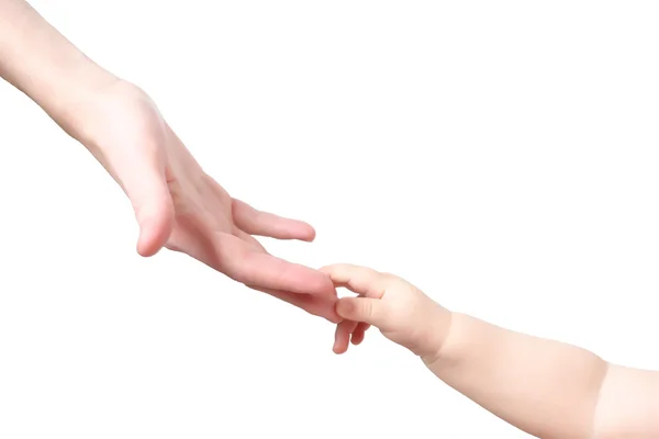 Палец ребенка — стоковое фото