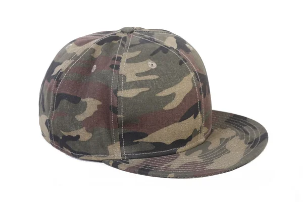 Camouflage hip-hop rap cap — Stock Photo, Image