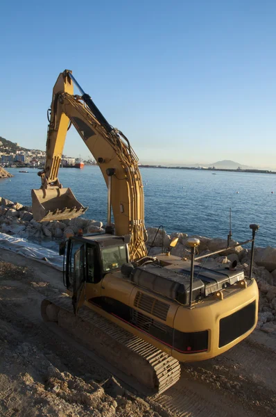 Recupero di terreni a Gibilterra 1 — Foto Stock