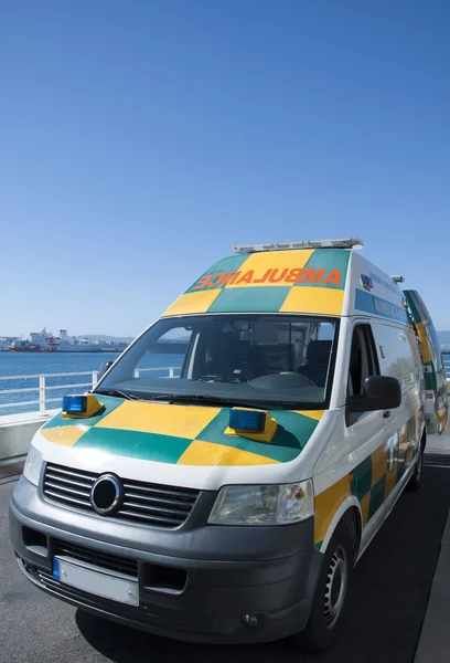 The Gibraltar Ambulance Service — Stock Photo, Image