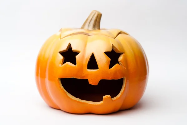 Abóbora de Halloween Fotos De Bancos De Imagens