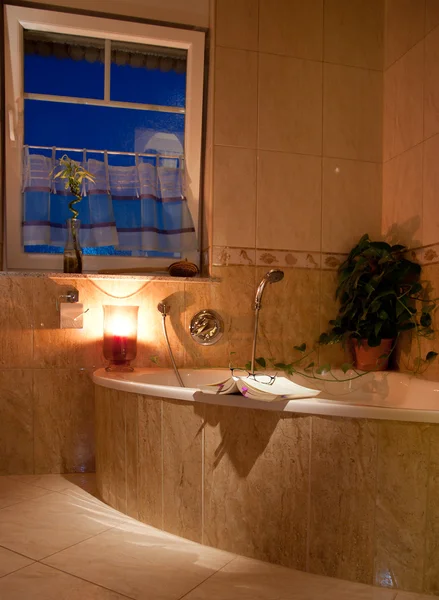 Luxury Bath Inviting Take Rest Relax Stock Kép