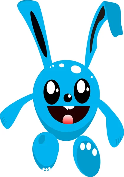 stock vector Blue Bunny