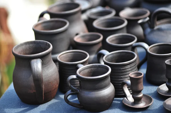 Cups and jugs — Stock Photo, Image