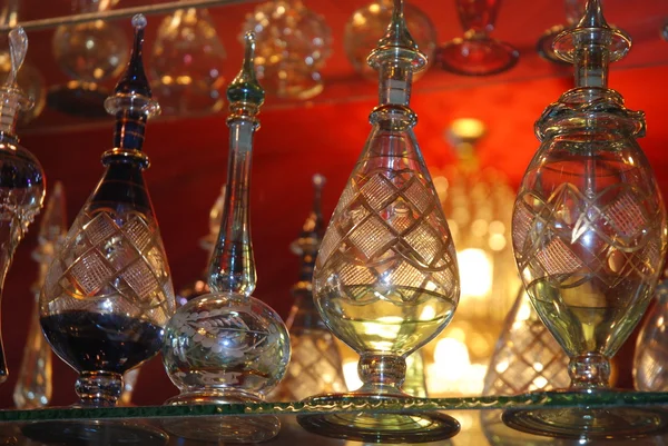 Frascos de perfume egípcio — Fotografia de Stock