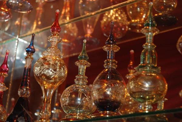 Egyptian perfume bottles — Stock Photo, Image