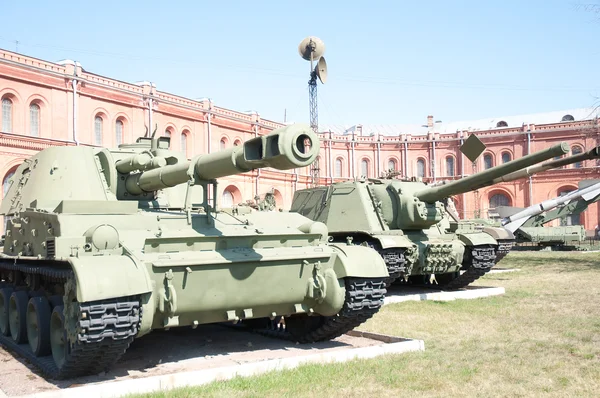 Artillery museum, St.Petersburg, Russia — Stock Photo, Image