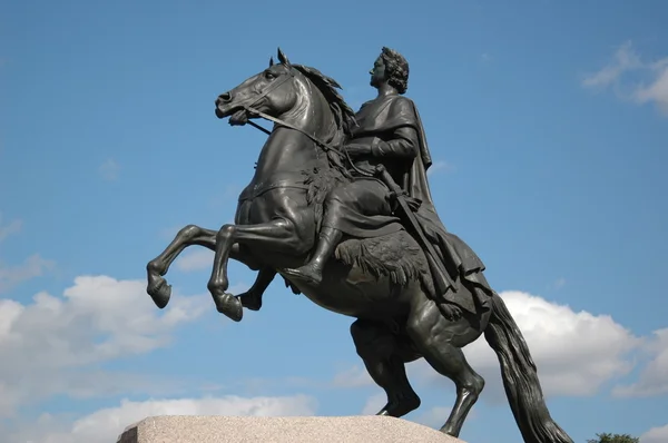 Peter ιππασίας μνημείο — Φωτογραφία Αρχείου