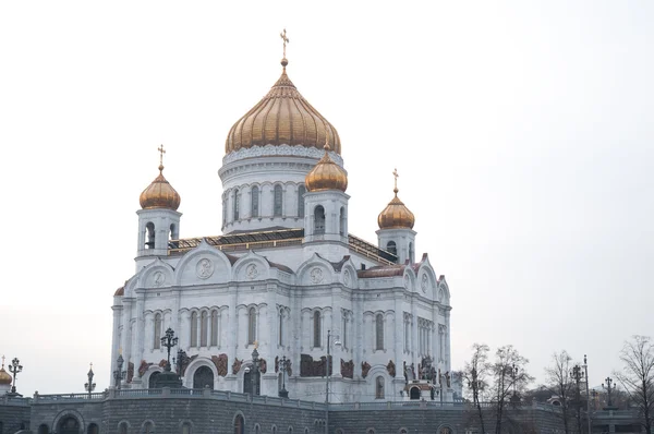 Moscow. The temple “Christ – Savior”. — Stock Photo, Image