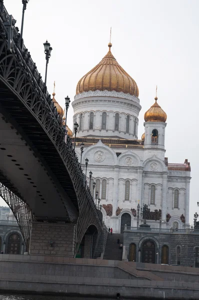 Moskau. der Tempel "Christus - Erlöser". — Stockfoto
