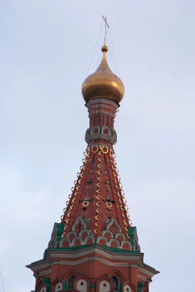 Відомий храм Василя Блаженного — стокове фото