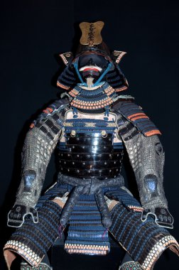 Samurai armor clipart