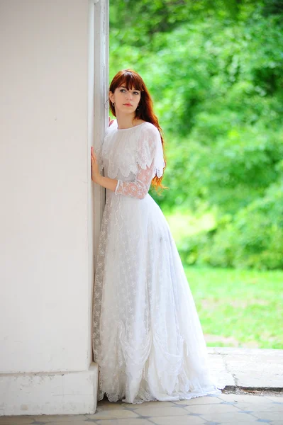 stock image Young victorian lady