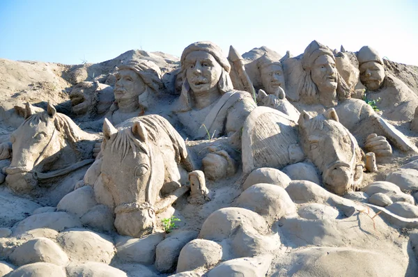 모래 조각 — 스톡 사진