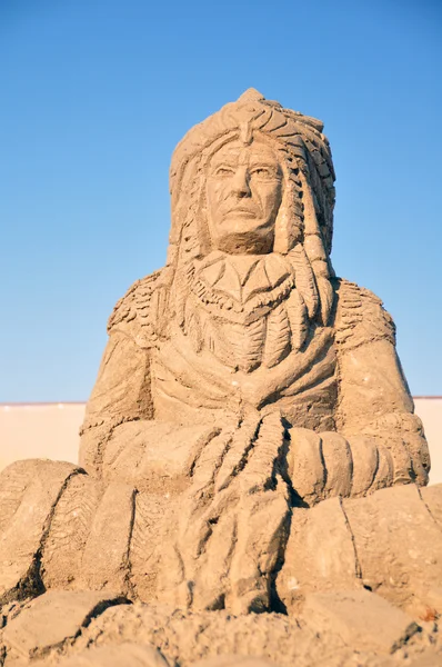 Sand skulptur — Stockfoto