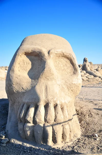 stock image Sand sculpture