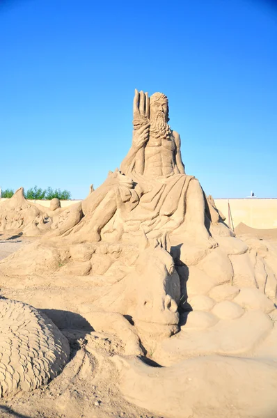 Γλυπτών άμμου — Φωτογραφία Αρχείου
