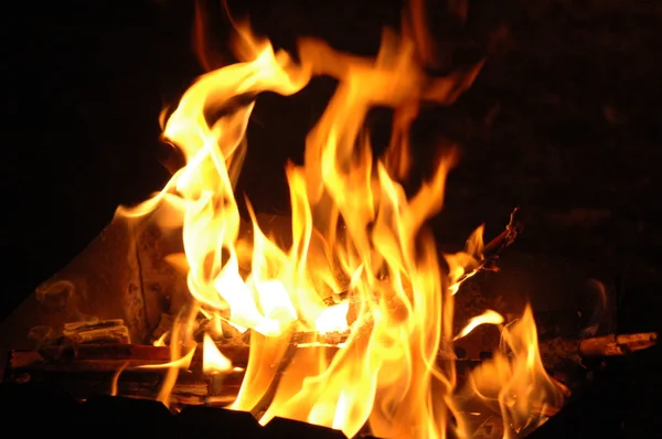 Fogo flamejante — Fotografia de Stock