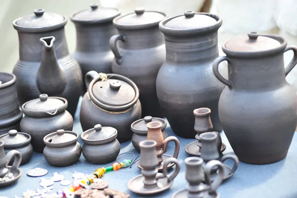 Cups and jugs — Stock Photo, Image