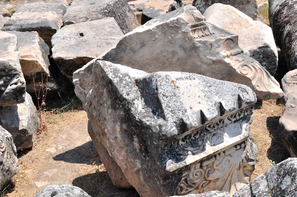 Hierapolis Ruinss Poblíž Pamukkale Turecko — Stock fotografie